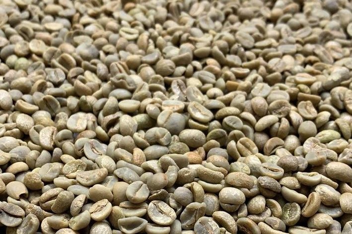 Arabica green coffee
